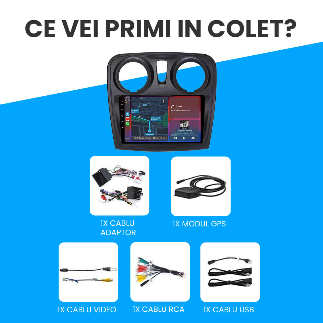 Navigatie Dacia Logan 2 (2012-2020), Android.