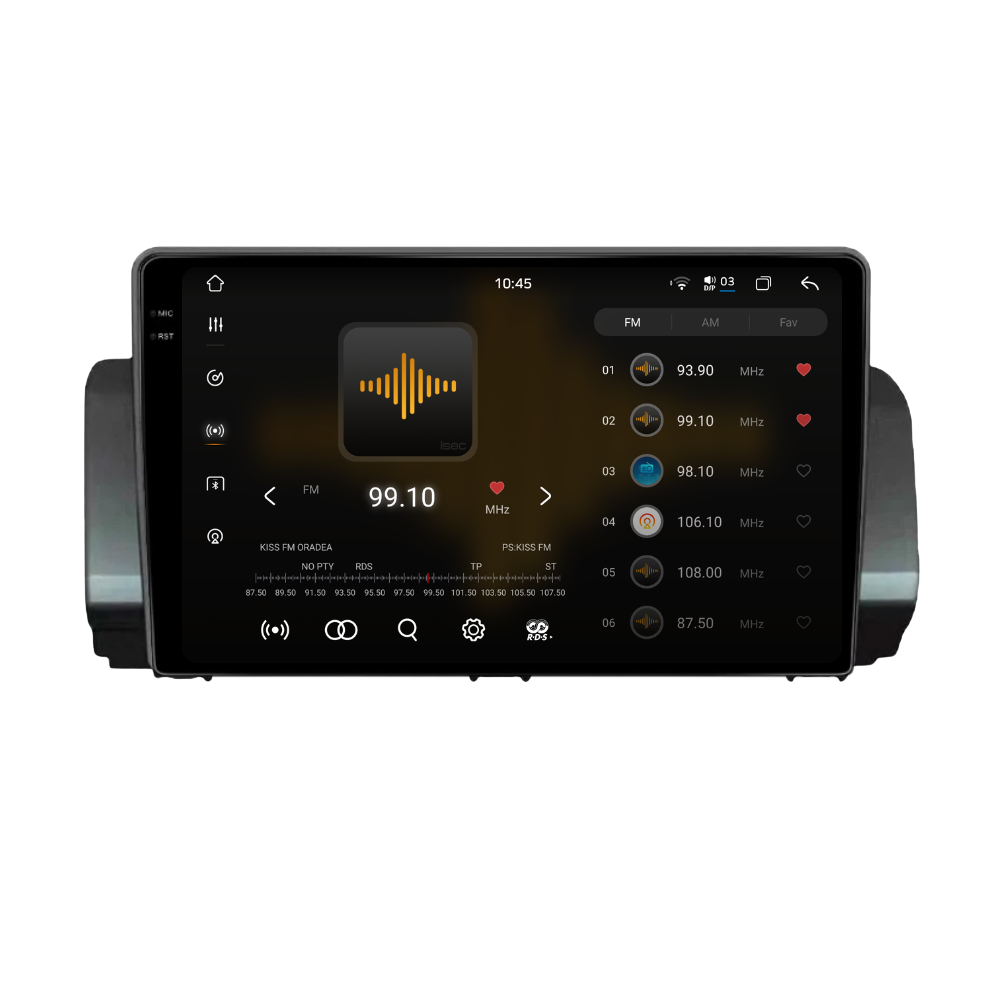 Navigatie Dacia Logan 3 (2021+), Android, Ecran 10 inch 2K, 12GB RAM 256GB, 8-core