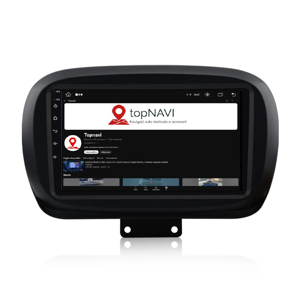 Navigatie Fiat 500x (2014-2020), Ecran 9 inch, 1GB RAM 32GB