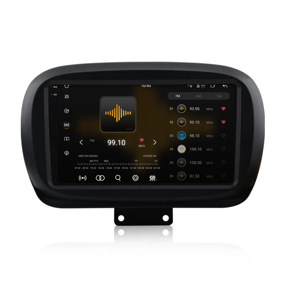 Navigatie Fiat 500x (2014-2020), Ecran 9 inch 2K, 12GB RAM 256GB, 8-core