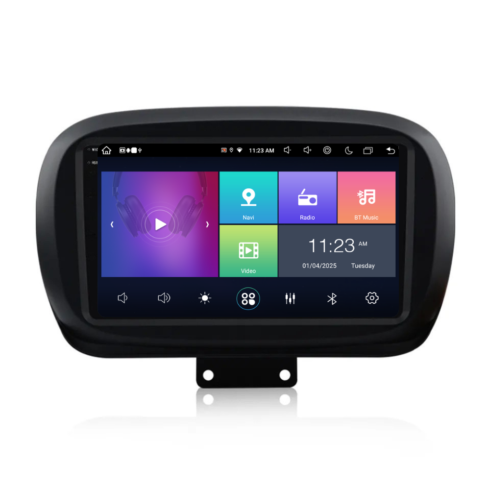 Navigatie Fiat 500x (2014-2020), Ecran 2K, 4GB RAM 64GB, 8-core