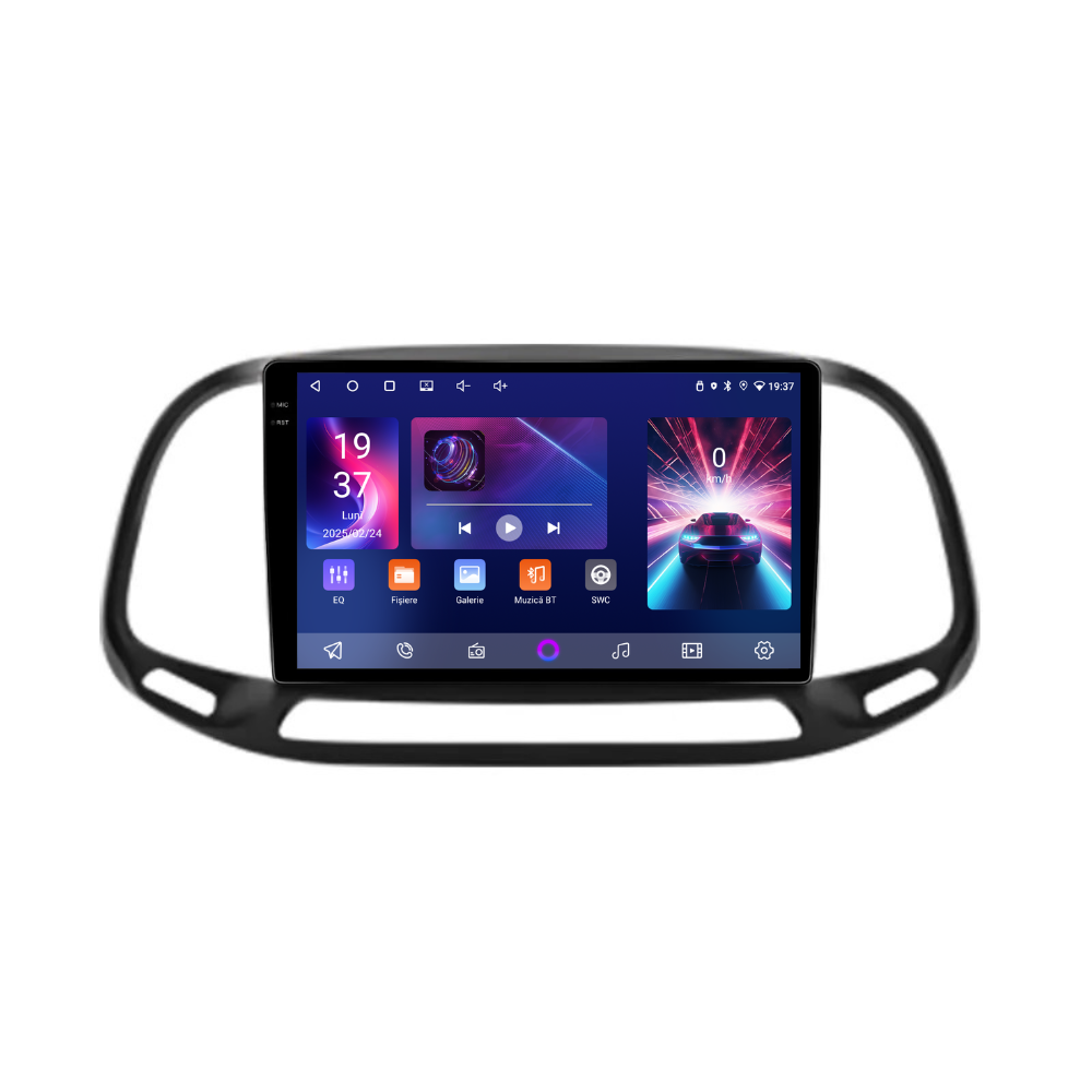 Navigatie Fiat Doblo (2015-2019), Ecran 9 inch, 2GB RAM 32GB