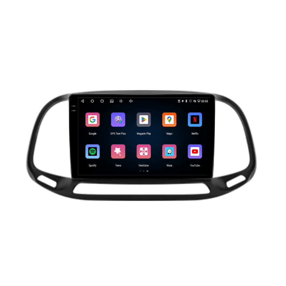 Navigatie Fiat Doblo (2015-2019), Ecran 9 inch, 2GB RAM 32GB