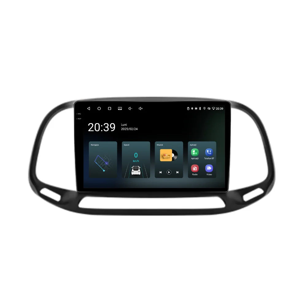 Navigatie Fiat Doblo (2015-2019), Ecran 9 inch, 4GB RAM 64GB, 4-core