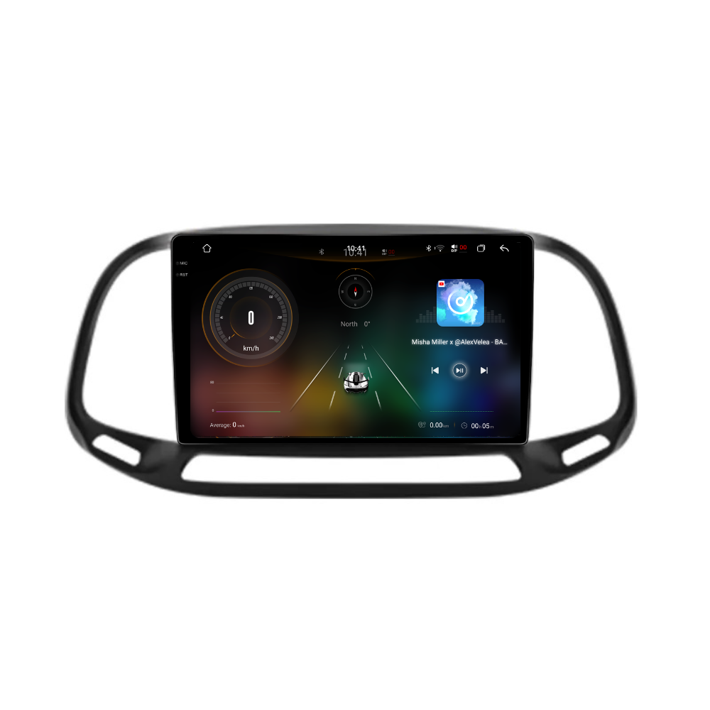 Navigatie Fiat Doblo (2015-2019), Ecran 9 inch 2K, 12GB RAM 256GB, 8-core