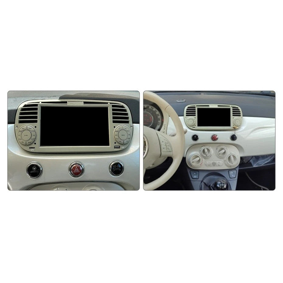 Navigatie Fiat 500 (2007-2015), Ecran 9 inch, 4GB RAM 64GB, 4-core