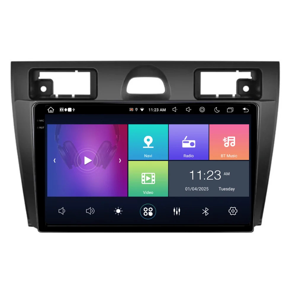 Navigatie Ford Fiesta (2002-2008), Android, Ecran 9 inch, 8GB RAM 256GB, 8-core