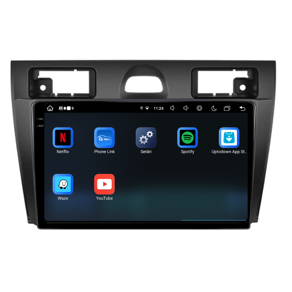 Navigatie Ford Fiesta (2002-2008), Android, Ecran 9 inch, 8GB RAM 256GB, 8-core
