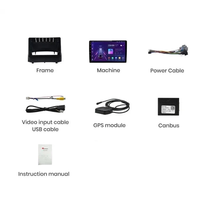 Navigatie Ford Fiesta (2012-2017), Android 12, 1GB RAM 32GB