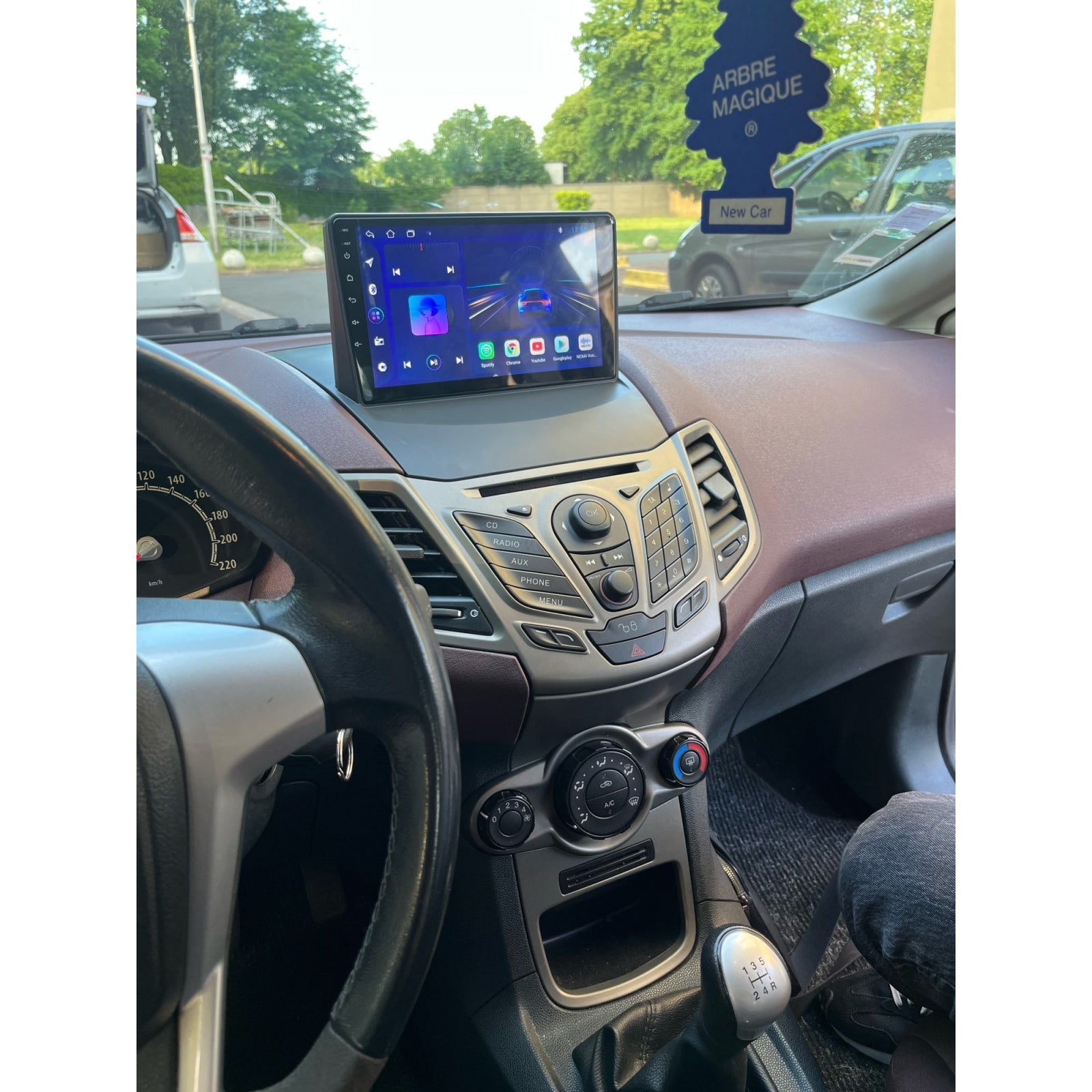 Navigatie Ford Fiesta (2009-2011), Android, Ecran 2K, 4GB RAM 64GB, 8-core