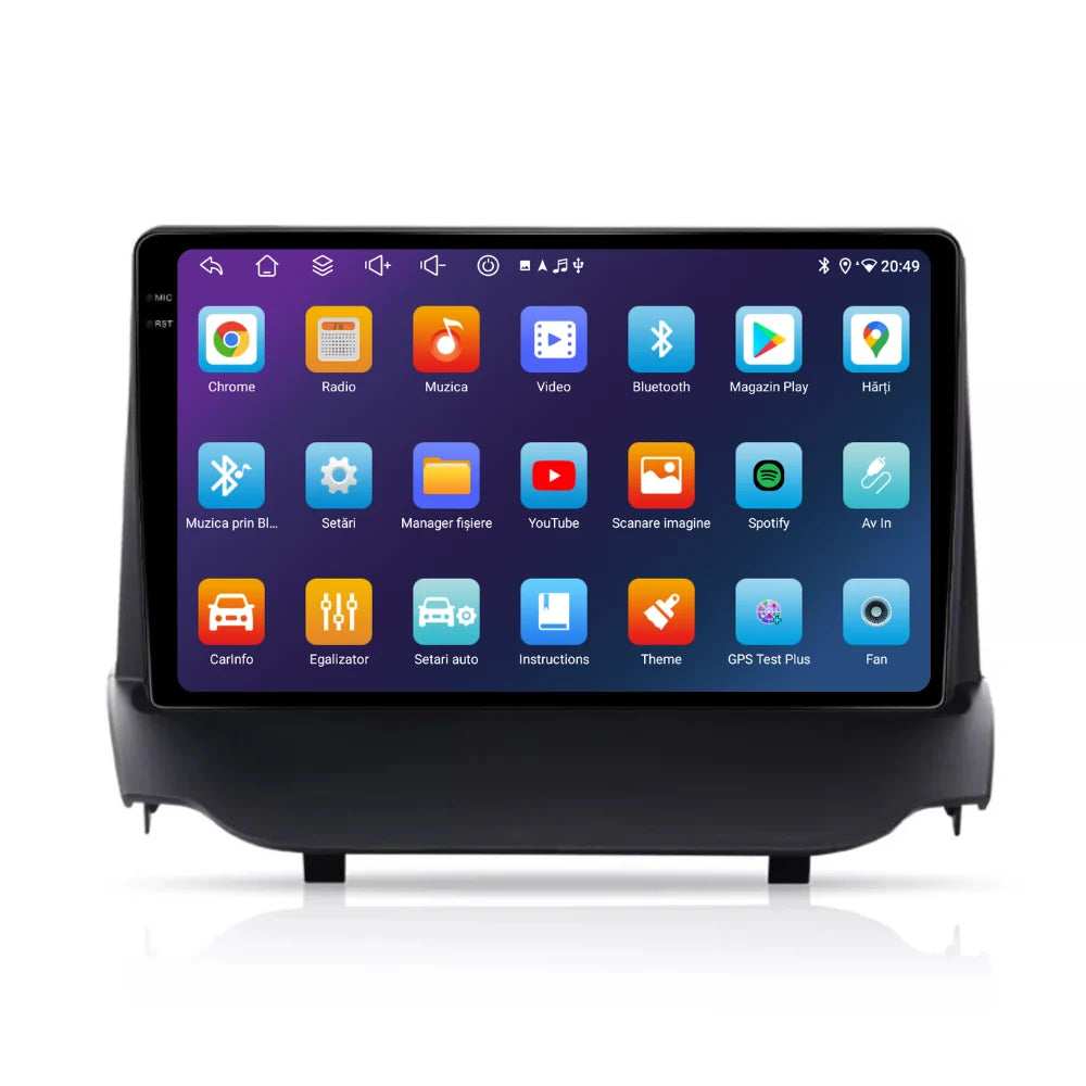 Navigație Ford Ecosport (2012-2017), Android, Ecran 9 inch, 4GB RAM 64GB, 8-core