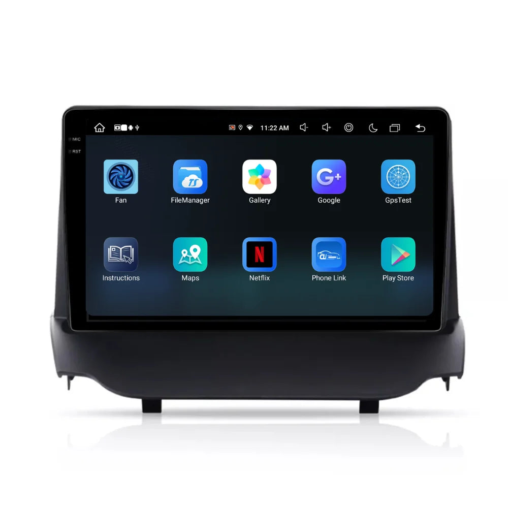 Navigatie Ford Fiesta (2009-2011), Android, Ecran 9 inch, 8GB RAM 256GB, 8-core