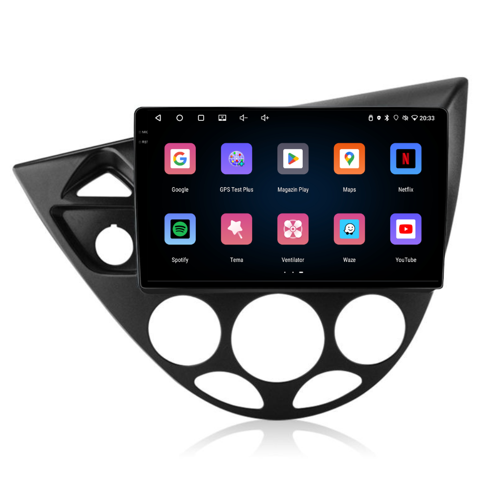 Navigatie Ford Focus 1 (1998-2004), Android, Ecran 9 inch, 4GB RAM 64GB, 4-core