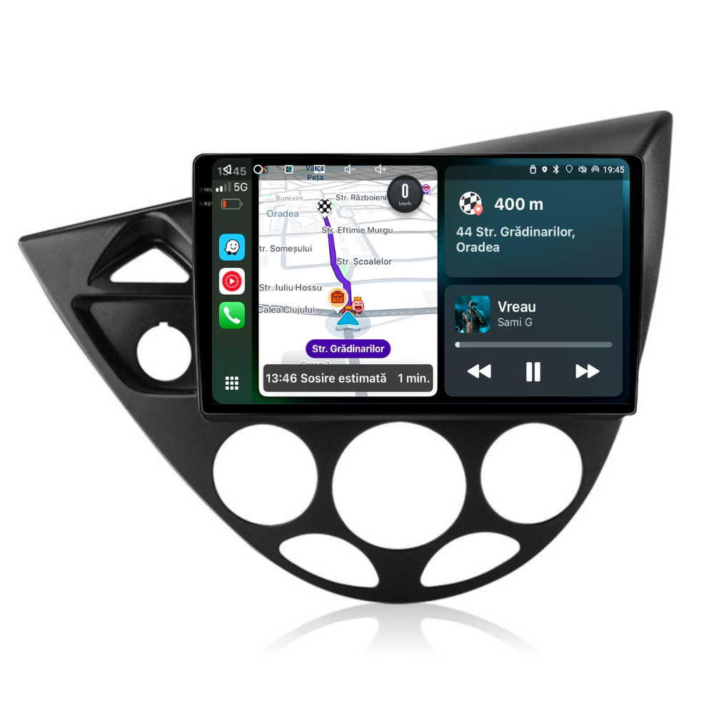 Navigatie Ford Focus 1 (1998-2004), Android, Ecran 9 inch, 6GB RAM 128GB, 8-core