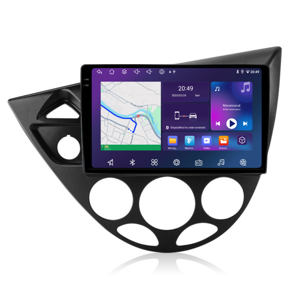 Navigatie Ford Focus 1 (1998-2004), Android, Ecran 9 inch, 6GB RAM 128GB, 8-core