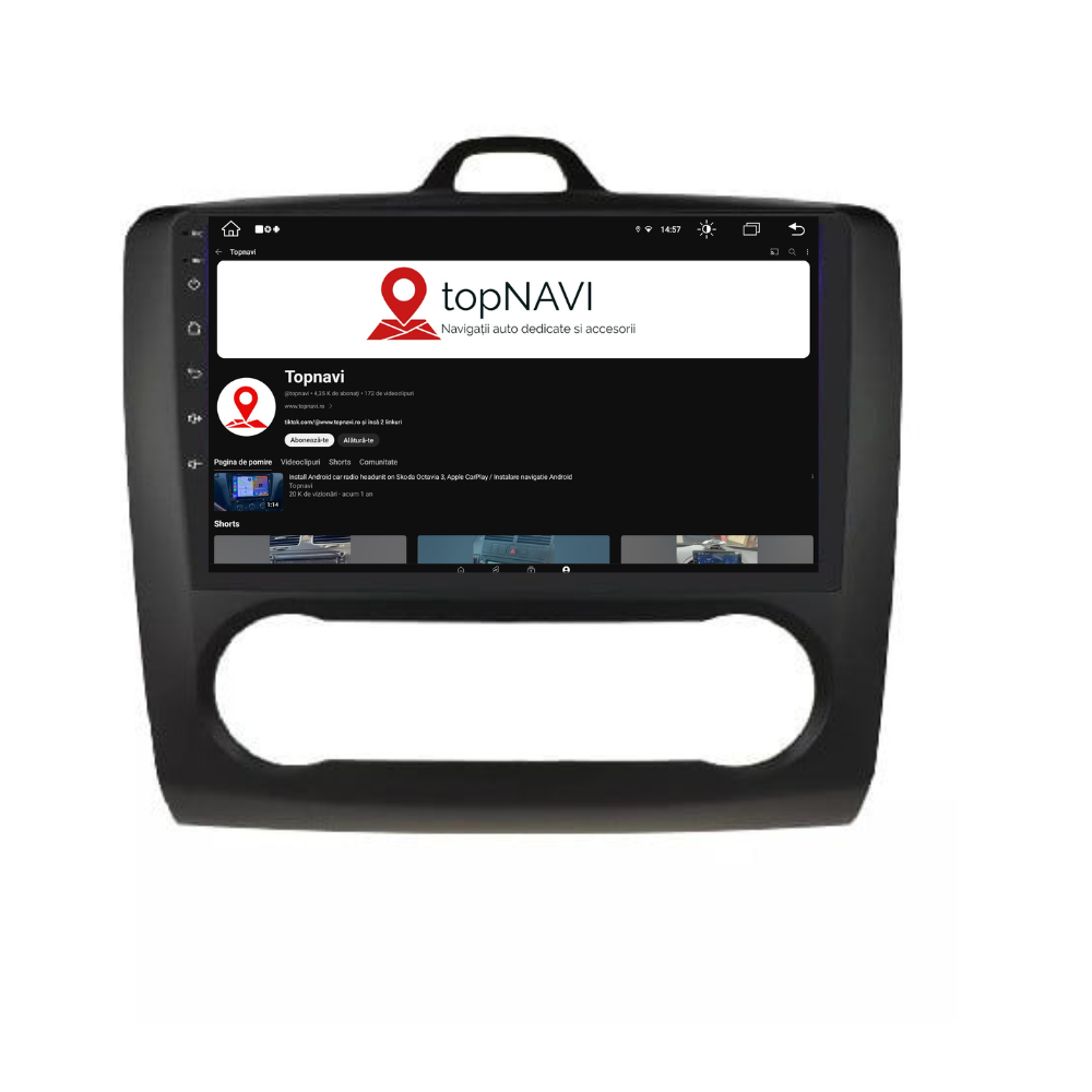 Navigatie Ford Focus (2004-2011), Android 12, 1GB RAM 32GB