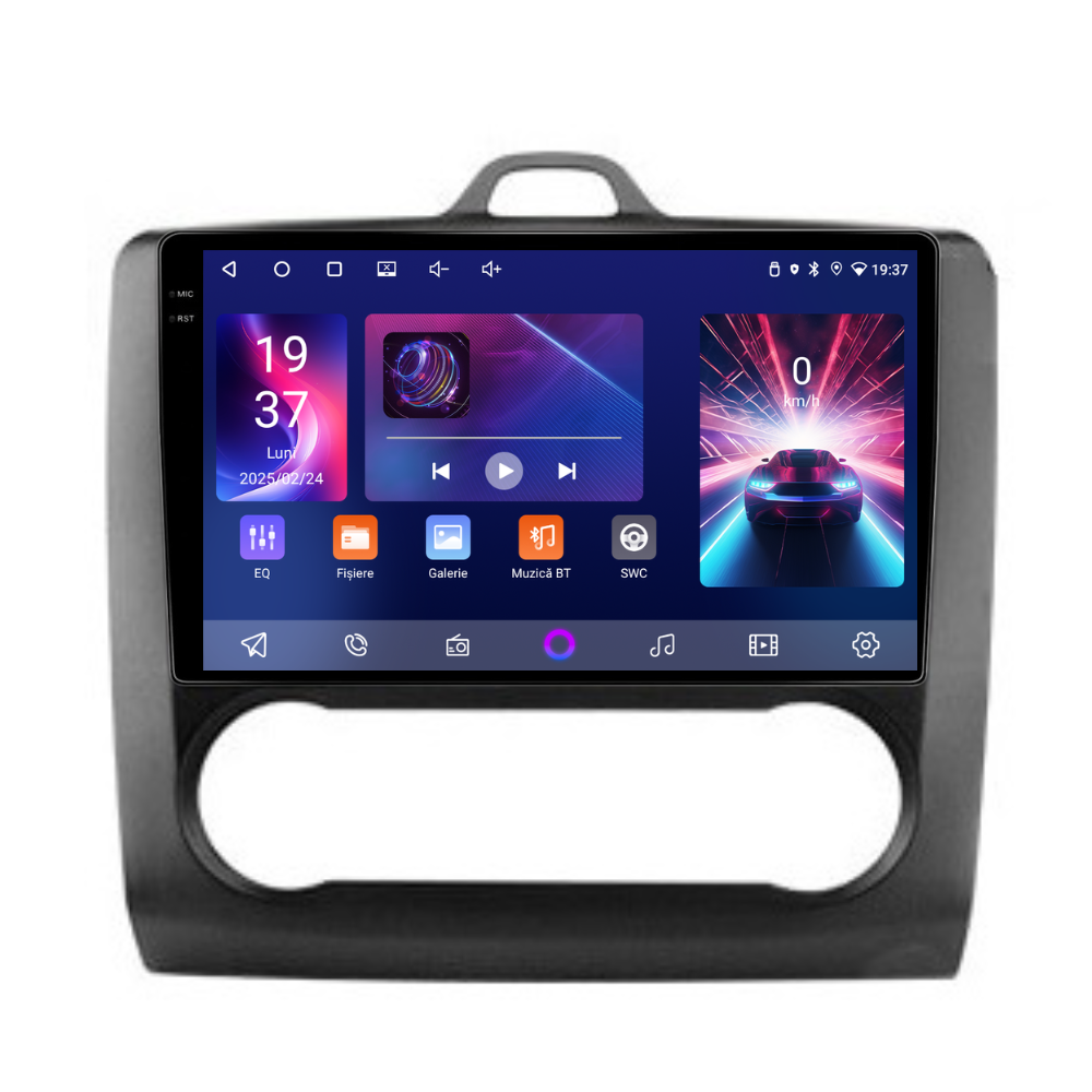 Navigație Ford Focus (2004-2012), Android, Ecran 9 inch, 4GB RAM 64GB, 4-core