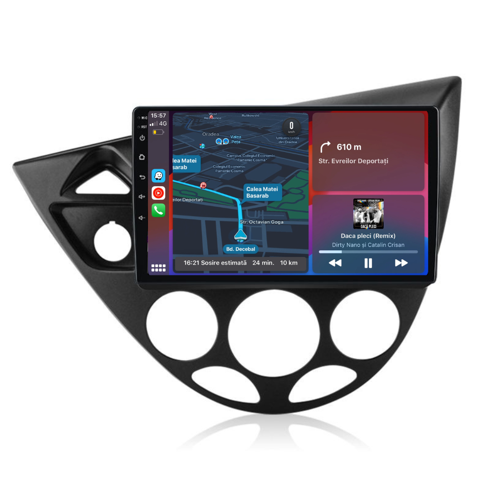 Navigatie Ford Focus 1 1(998-2004), Android, 1GB RAM 32GB, carplay / android auto