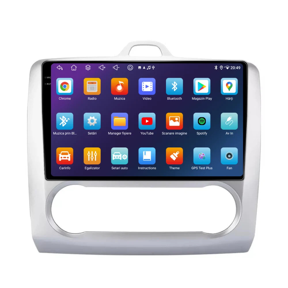 Navigatie Ford Focus (2004-2012), Android, Ecran 9 inch, 6GB RAM 128GB, 8-core