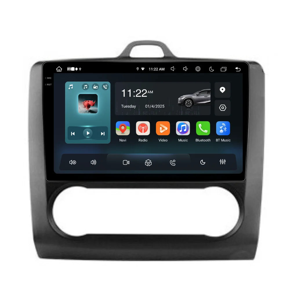 Navigatie Ford Focus (2004-2012), Android, Ecran 9 inch, 8GB RAM 256GB, 8-core