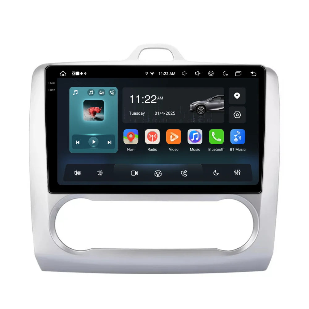 Navigatie Ford Focus (2004-2012), Android, Ecran 9 inch, 8GB RAM 256GB, 8-core