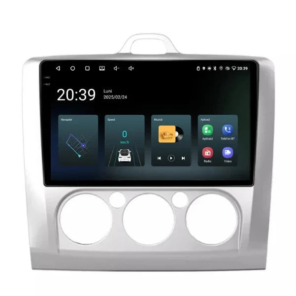 Navigație Ford Focus (2004-2012), Android, Ecran 9 inch, 4GB RAM 64GB, 4-core