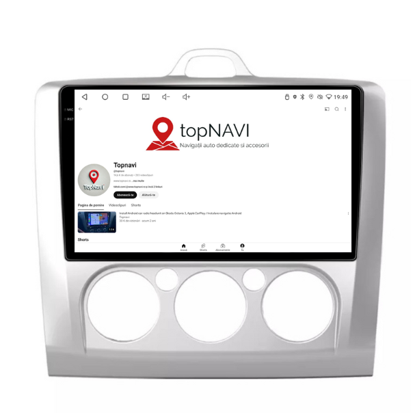 Navigatie Ford Focus (2004-2012), Android, Ecran 9 inch 2K, 12GB RAM 256GB, 8-core