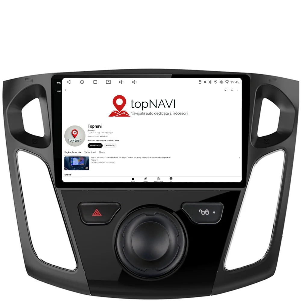 Navigatie Ford Focus 3 (2012-2016), Android, Ecran 9 inch, 4GB RAM 64GB, 8-core