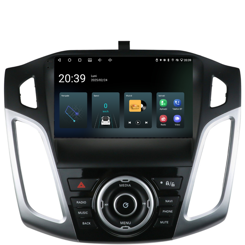Navigație Ford Focus 3 (2012-2016), Android, Ecran 9 inch, 4GB RAM 64GB, 4-core