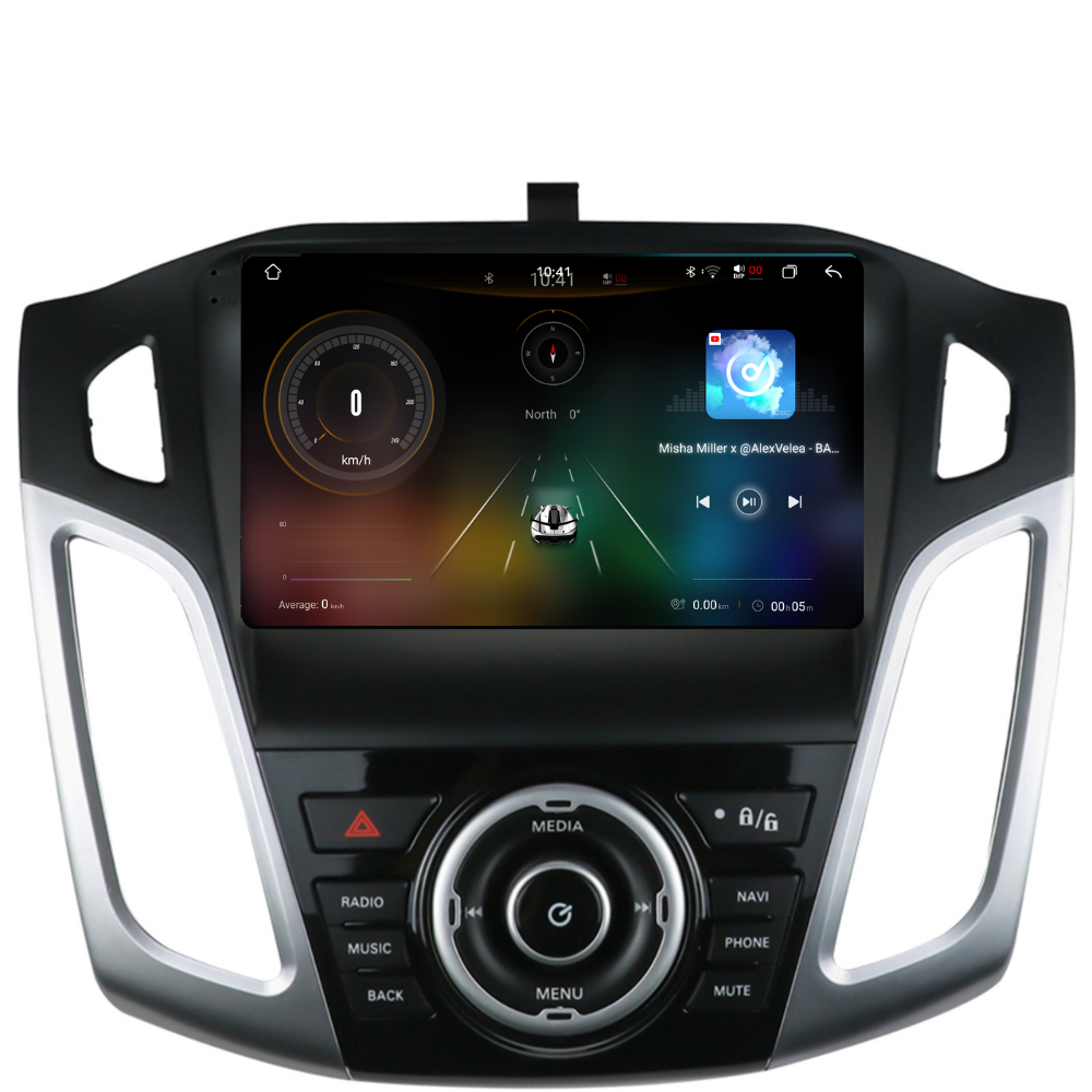 Navigatie Ford Focus 3 (2012-2016), Android, Ecran 9 inch 2K, 12GB RAM 256GB, 8-core