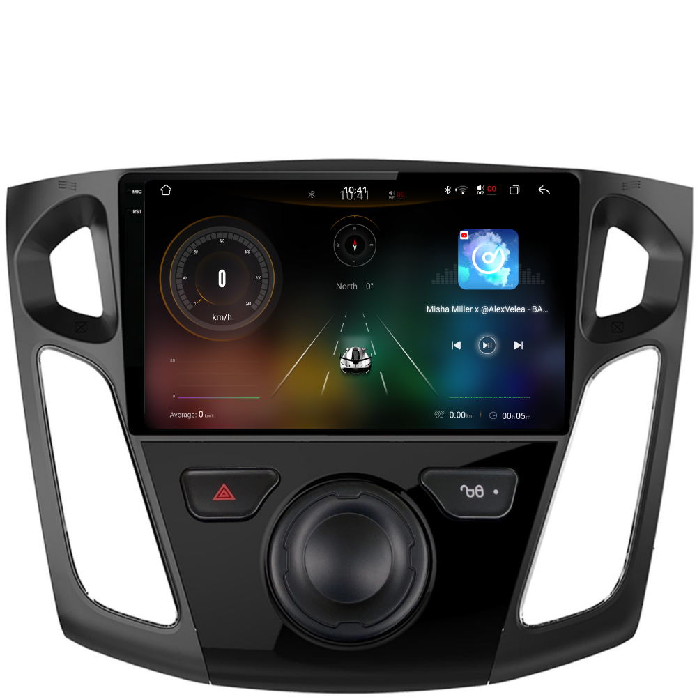 Navigatie Ford Focus 3 (2012-2016), Android, Ecran 9 inch 2K, 12GB RAM 256GB, 8-core