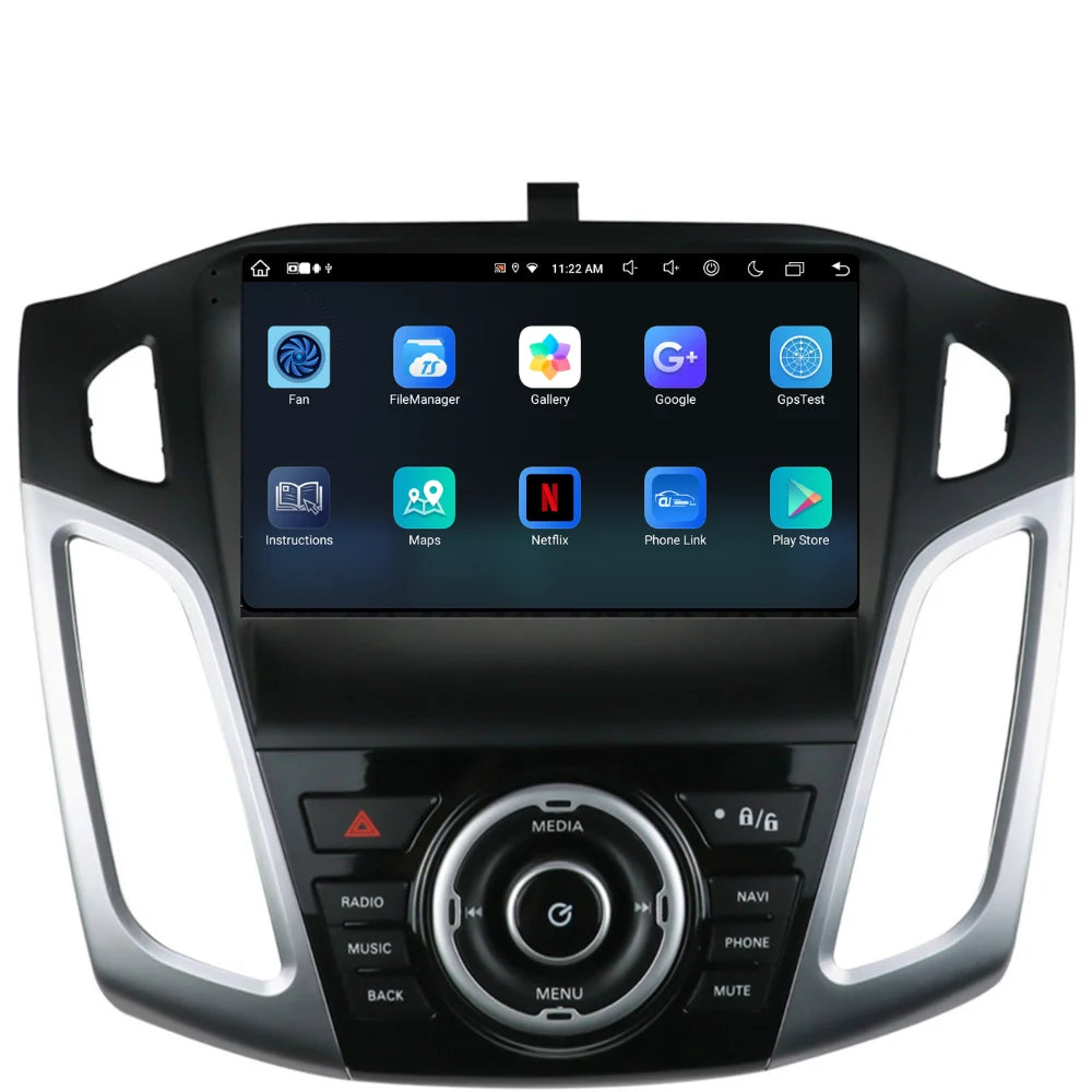Navigatie Ford Focus 3 (2012-2016), Android, Ecran 9 inch, 8GB RAM 256GB, 8-core