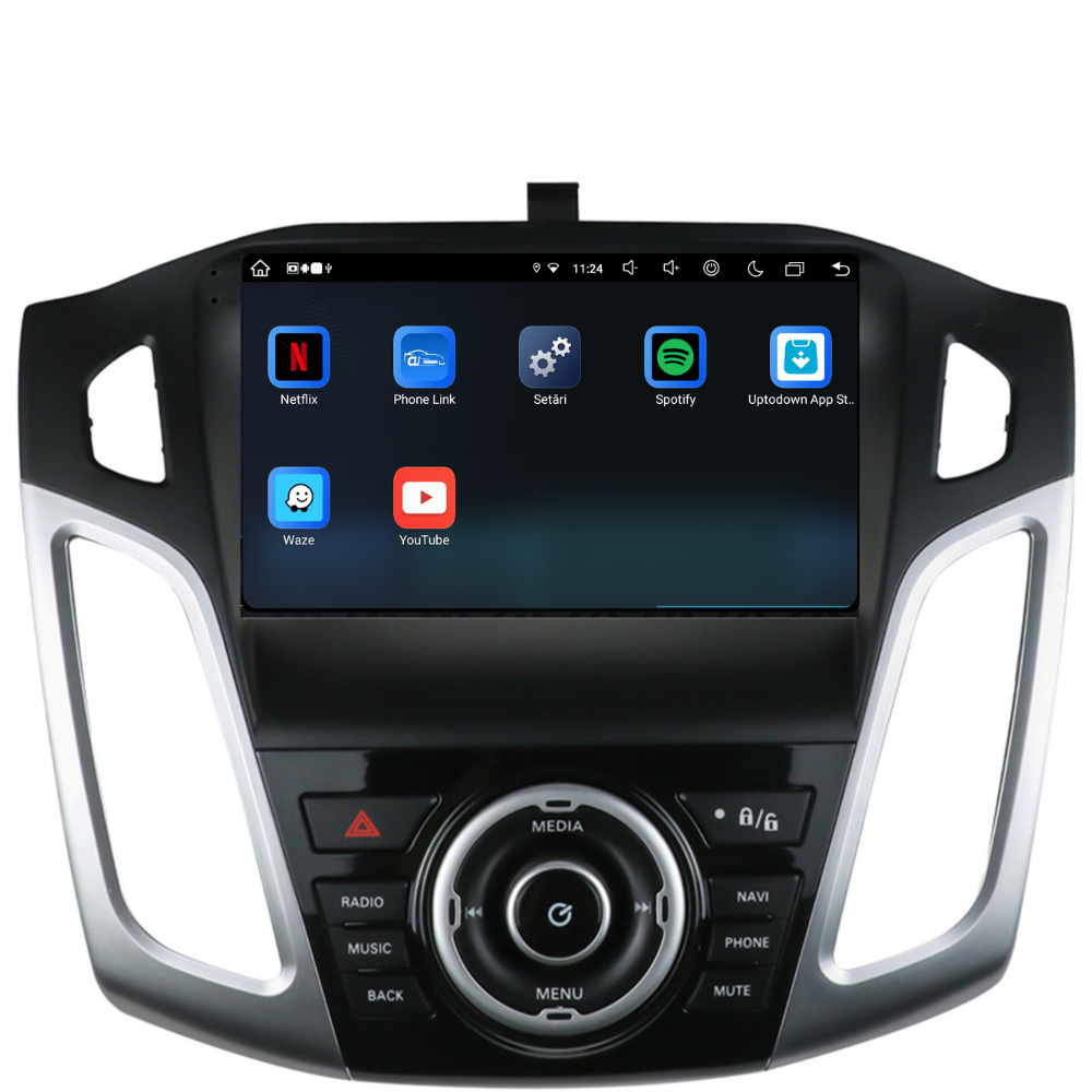 Navigatie Ford Focus 3 (2012-2016), Android, Ecran 9 inch, 8GB RAM 256GB, 8-core