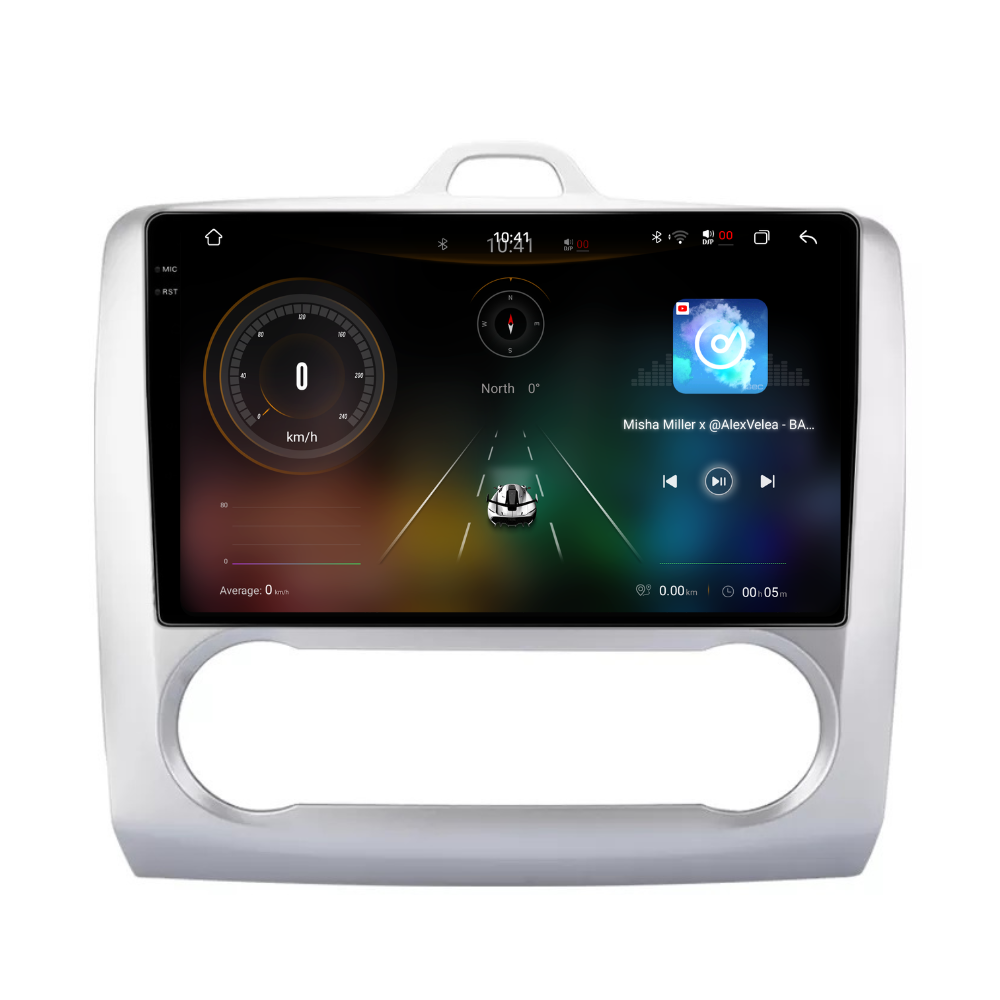 Navigatie Ford Focus (2004-2012), Android, Ecran 9 inch 2K, 12GB RAM 256GB, 8-core