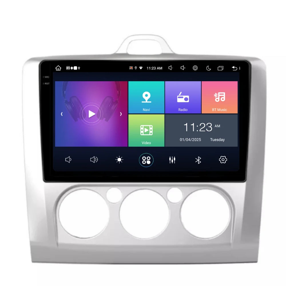 Navigatie Ford Focus (I2004-2012), Android, Ecran 9 inch, 8GB RAM 256GB, 8-core