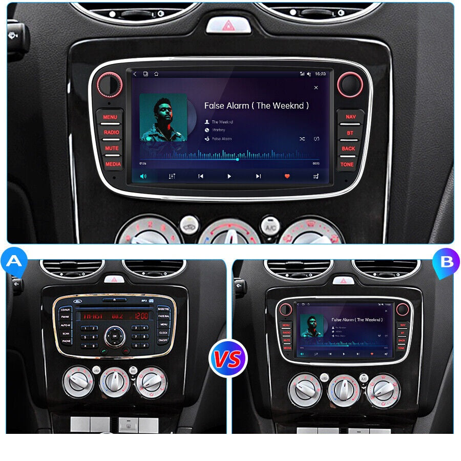 Navigatie Ford C-Max (2003-2010), Android, 1GB RAM 32GB, negru