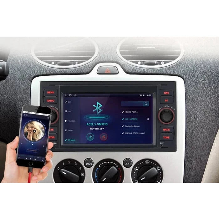 Navigatie Ford Fiesta (2002-2008), Android, 2GB RAM 32GB, negru