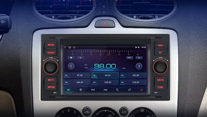 Navigatie Ford Fiesta (2002-2008), Android, 4GB RAM 64GB, 8-core, negru