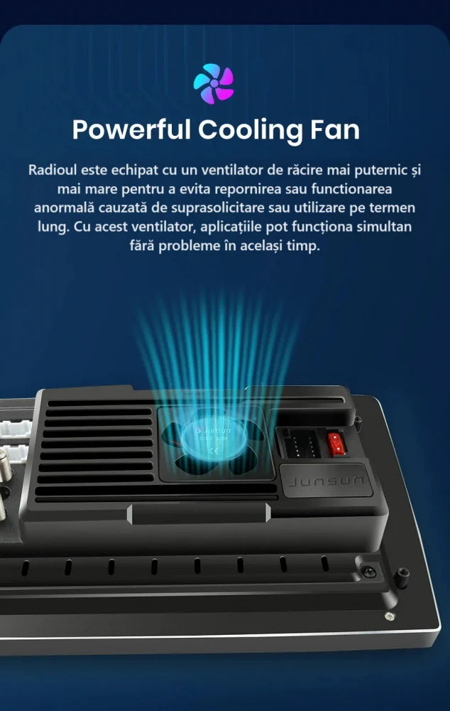 Navigatie Ford Transit (2005 - 2012), Android, 4GB RAM 64GB, 8-core, negru