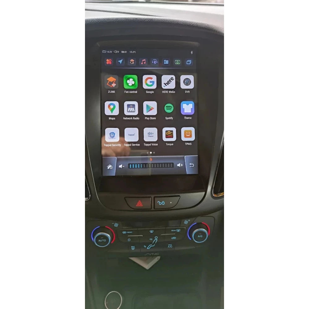 Navigatie Ford Focus MK3 (2012-2017),Ecran Tesla 9.7 inch, Android, 2GB RAM 32GB, carplay / android auto, waze
