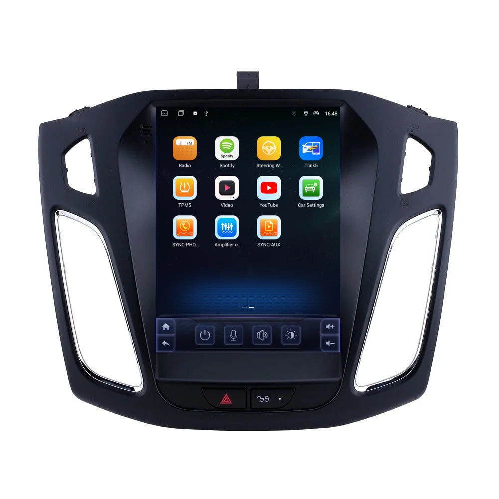 Navigatie Ford Focus MK3 (2012-2017),Ecran Tesla 9.7 inch, Android, 6GB RAM 128GB, carplay / android auto, waze