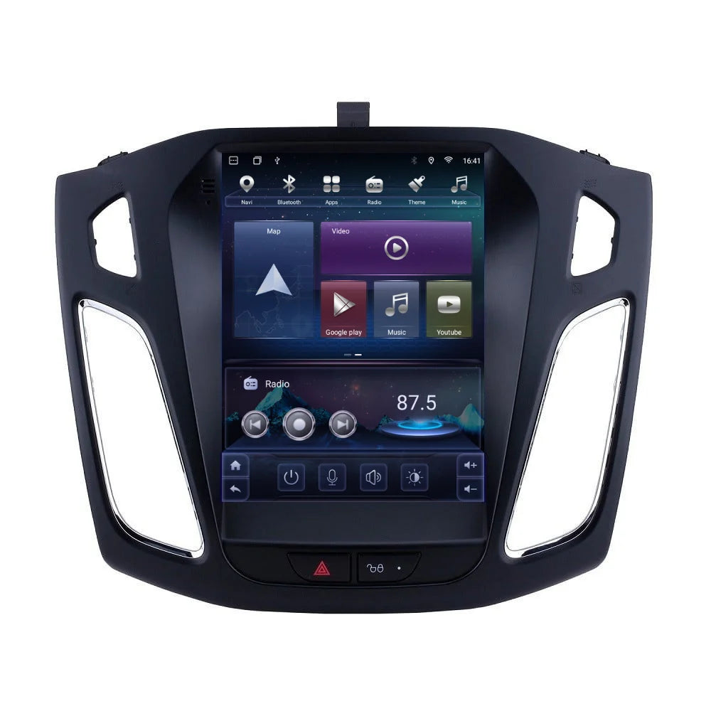 Navigatie Ford Focus MK3 (2012-2017),Ecran Tesla 9.7 inch, Android, 6GB RAM 128GB, carplay / android auto, waze