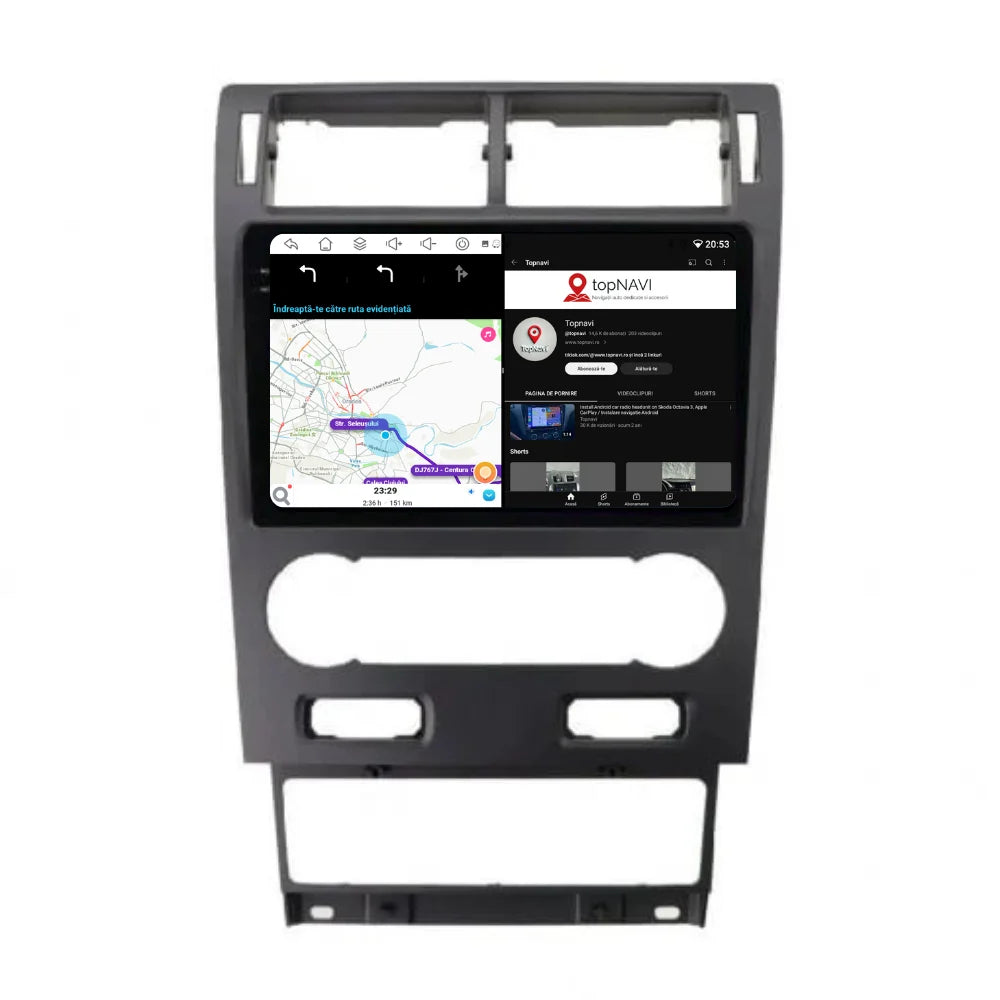 Navigatie Ford Mondeo (2004-2007), Android, Ecran 2K, 8GB RAM 256GB, 8-core