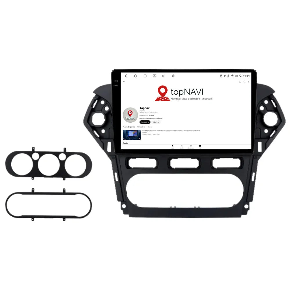 Navigatie Ford Mondeo (2007-2014), Android, Ecran 9 inch 2K, 12GB RAM 256GB, 8-core