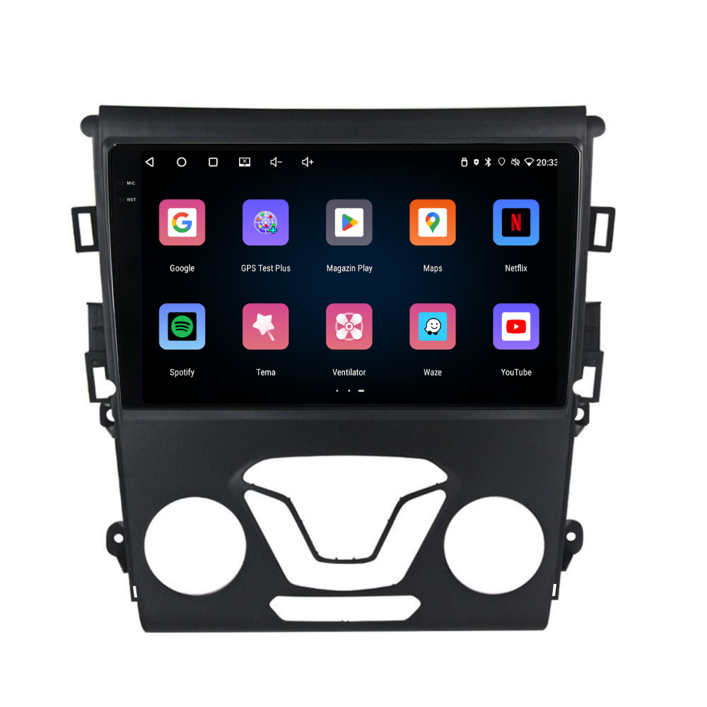 Navigatie Ford Mondeo (2014-2022), Android, Ecran 9 inch, 4GB RAM 64GB, 4-core