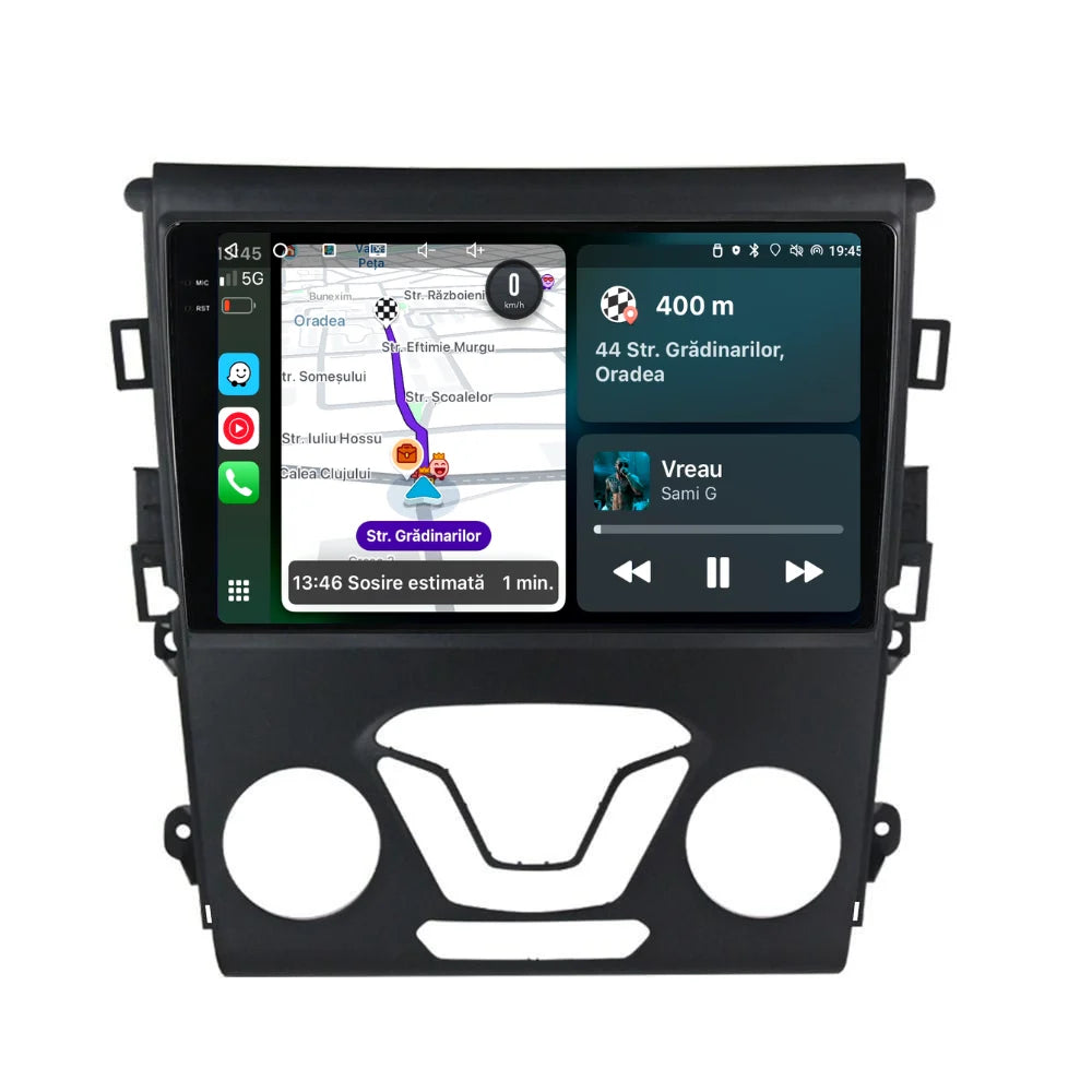 Navigatie Ford Mondeo (2014-2022), Android, Ecran 9 inch 2K, 12GB RAM 256GB, 8-core