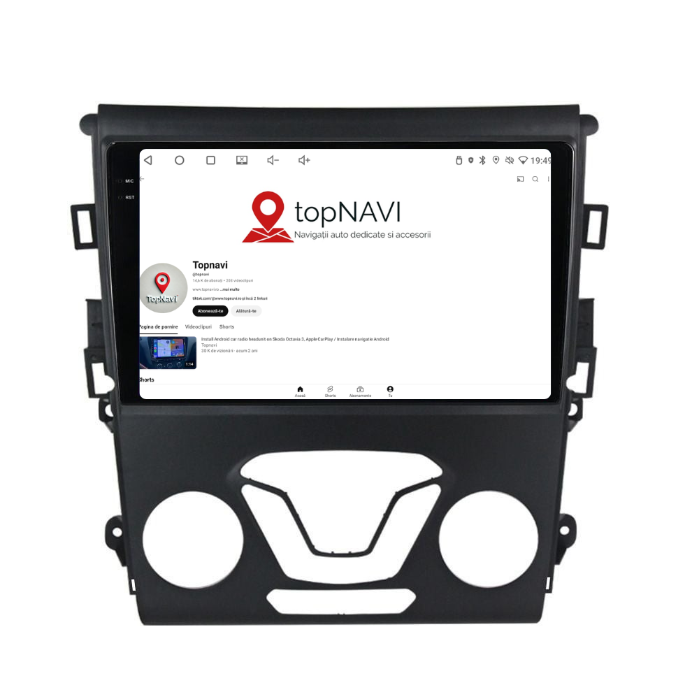 Navigatie Ford Mondeo (2014-2022), Android, Ecran 9 inch, 4GB RAM 64GB, 8-core