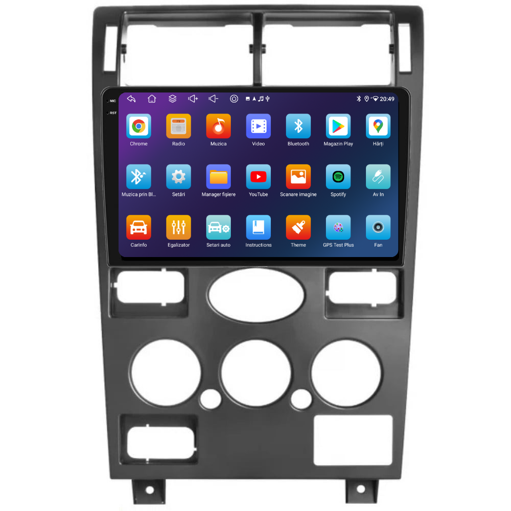 Navigatie Ford Mondeo (2000-2003), Android, Ecran 9 inch, 4GB RAM 64GB, 8-core