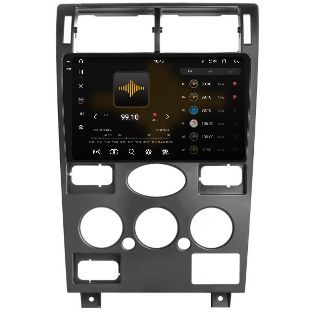 Navigatie Ford Mondeo 3 (2000-2003), Android, Ecran 9 inch 2K, 12GB RAM 256GB, 8-core