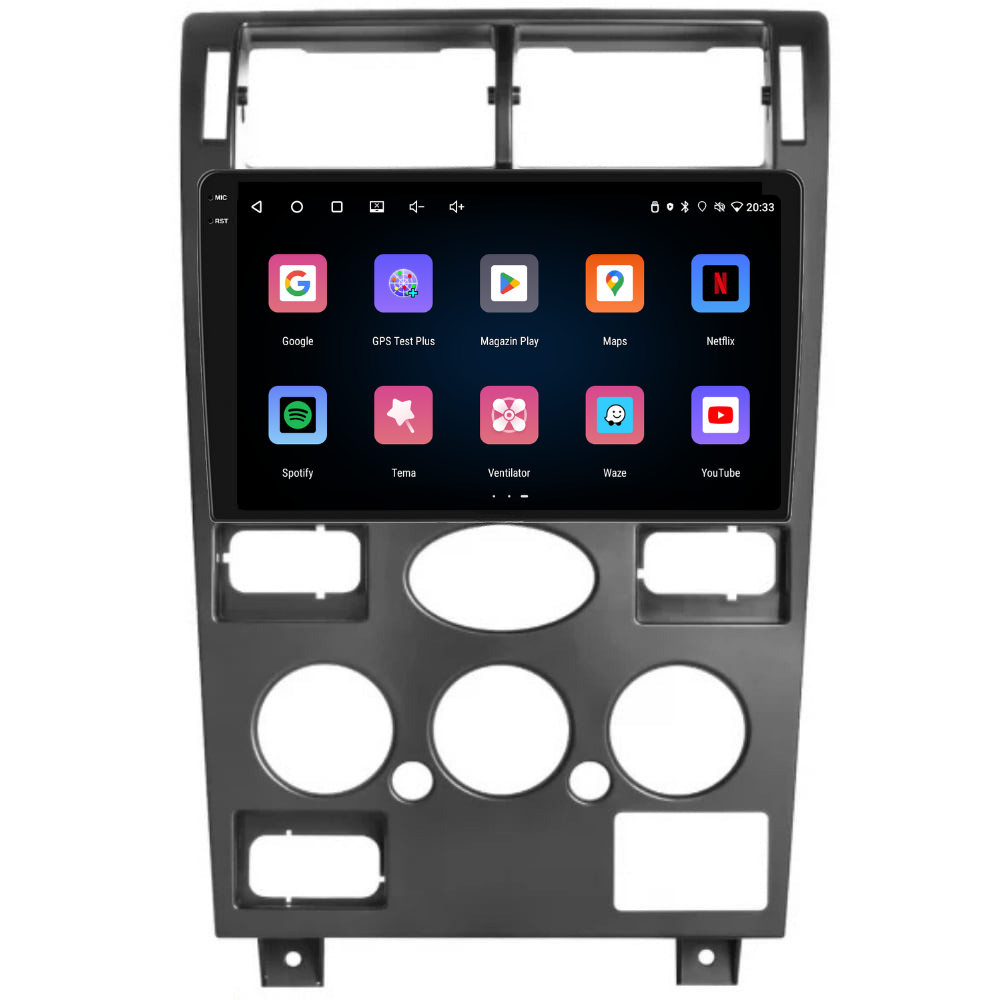 Navigatie Ford Mondeo 3 (2000-2003), Android, Ecran 9 inch, 4GB RAM 64GB, 4-core